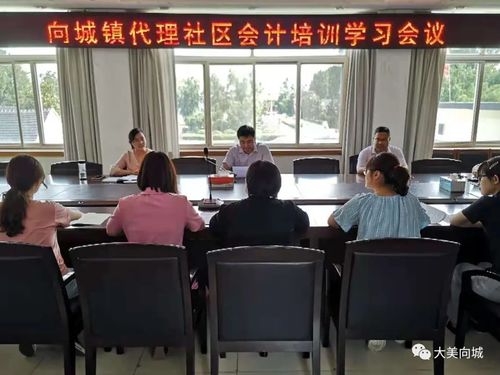 規(guī)范財(cái)務(wù)核算，提升履職能力——向城鎮(zhèn)組織召開社區(qū)代理會計(jì)業(yè)務(wù)培訓(xùn)會